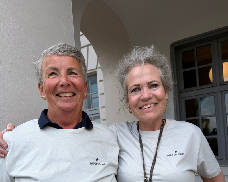 Ehrenamtlicher Helfer auf Schloss Marienlyst